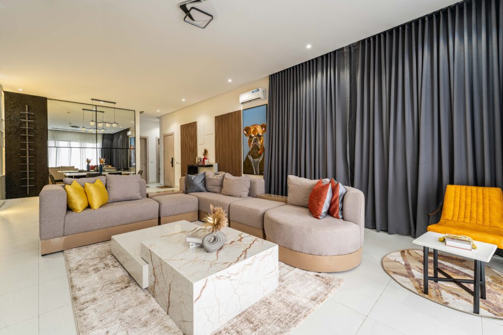 Bayberry residence living room